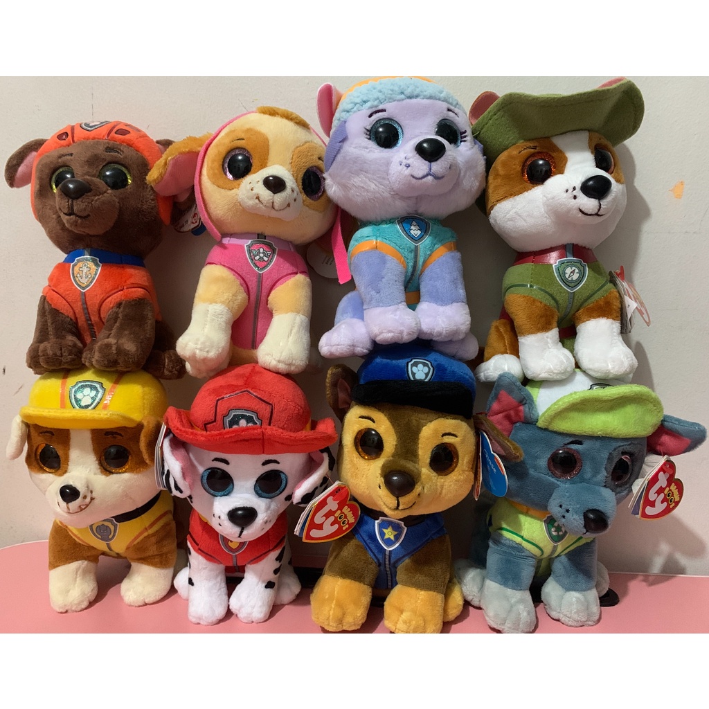 Ty beanie boos paw best sale patrol tracker