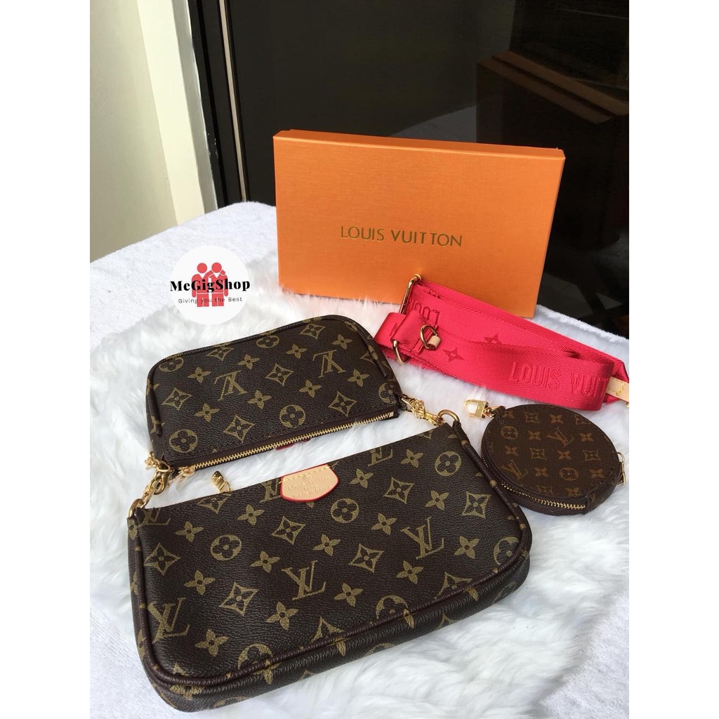 LV sling 3 beradik / LV 3 in 1 bag, Women's Fashion, Bags & Wallets, Purses  & Pouches on Carousell