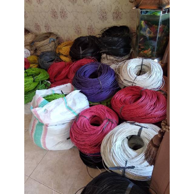 Synthetic Plastic Rattan Rope Price per 25 meter | Shopee Philippines