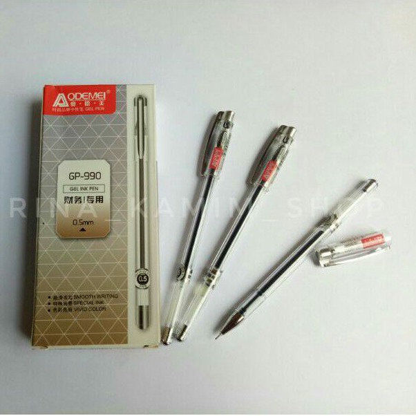 New Odemei black gel pen | Shopee Philippines