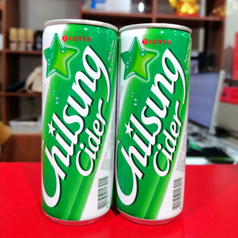 LOTTE Korean Chilsung Cider Can 250ml Shopee Philippines