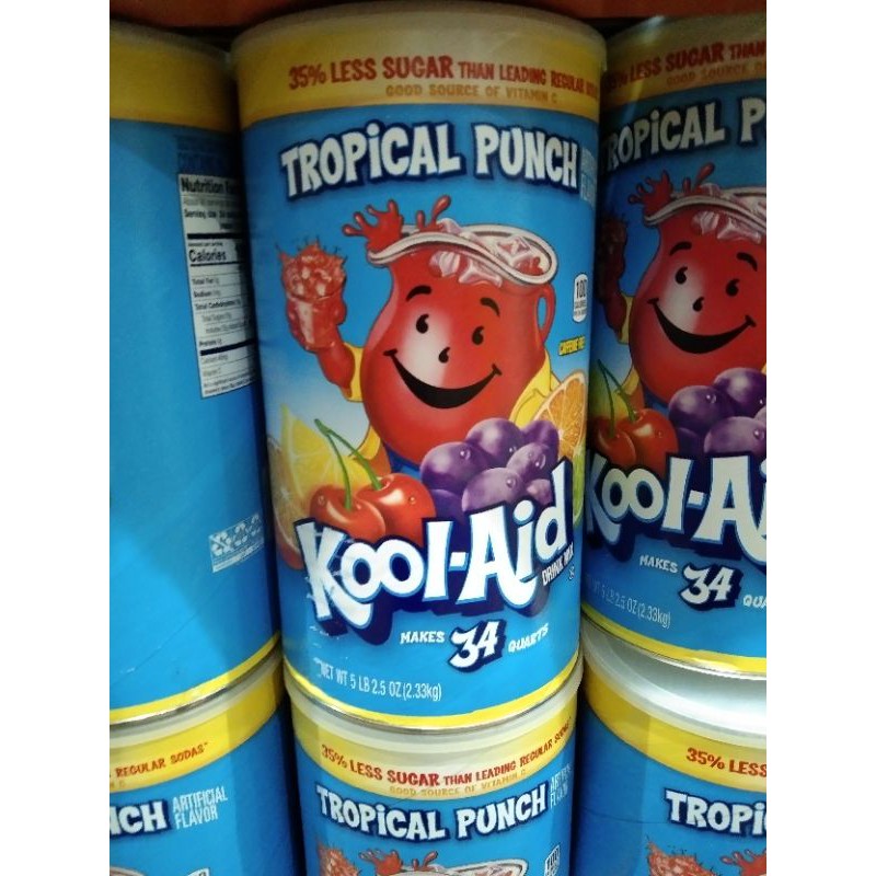 Tropical Punch Kool-Aid Drink Mix 2.33 kg