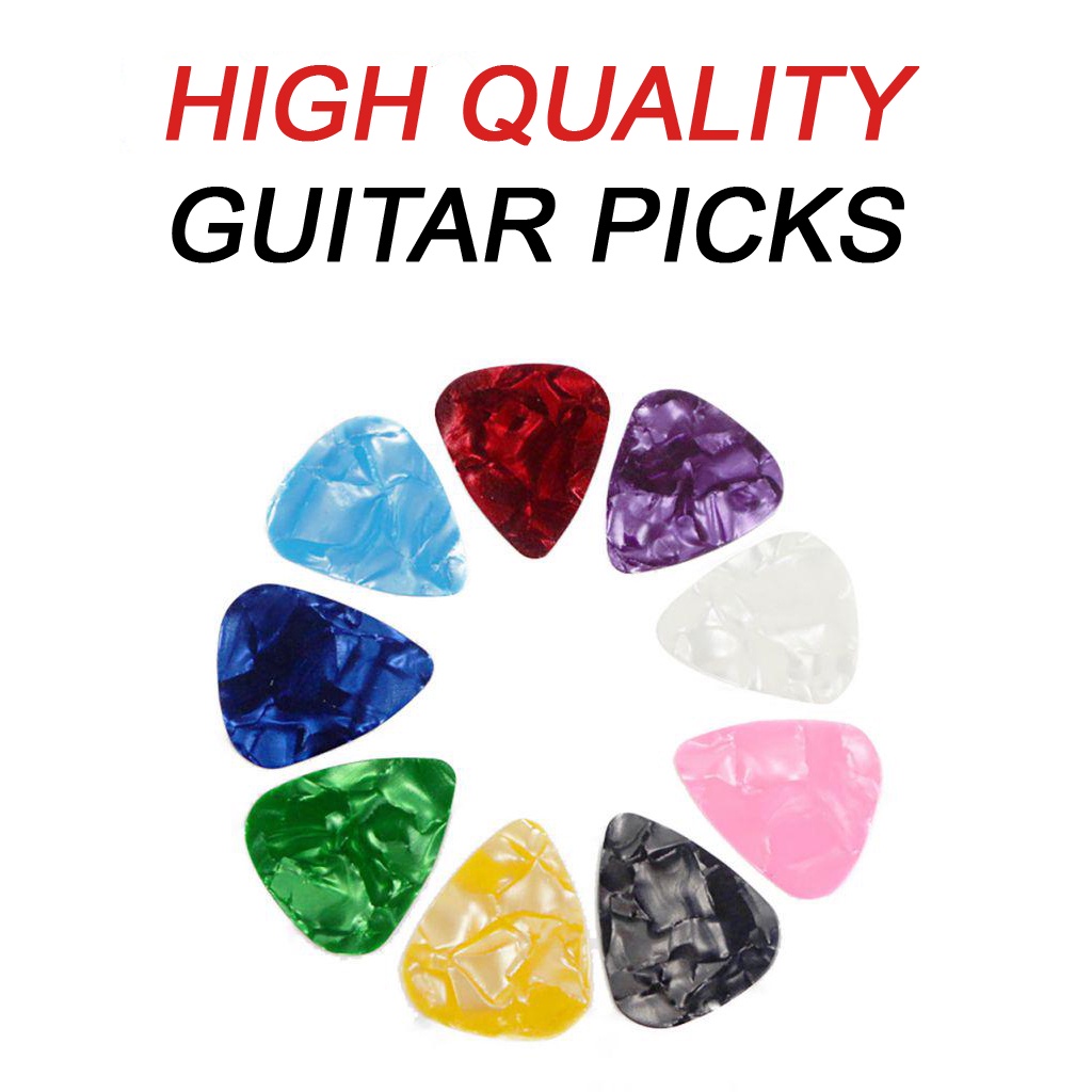 Guitar Picks Random Colors High Quality Per Piece Shopee Philippines
