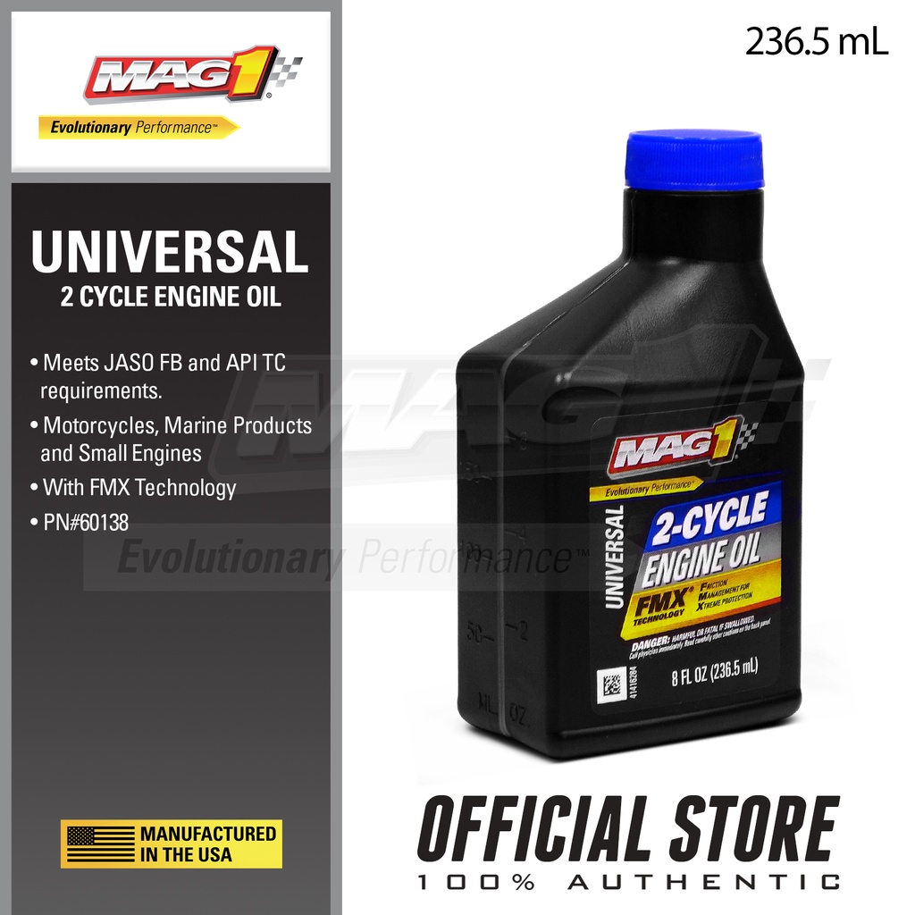 MAG 1 Universal 2-Cycle Engine Oil for Motorcycles, Marine & Products ...