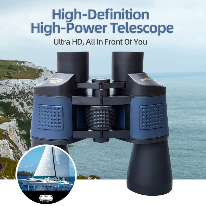 Binocular Telescope 80X80 Long Range Waterproof Binoculars Night Vision