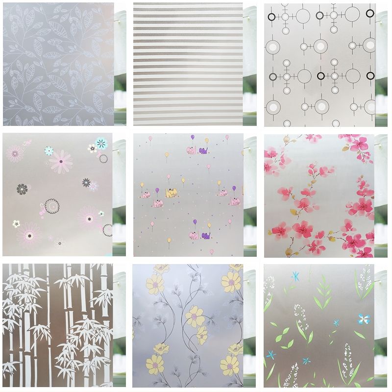 28 Style 60cm Glass Sticker frozen glass film frozen privacy window ...