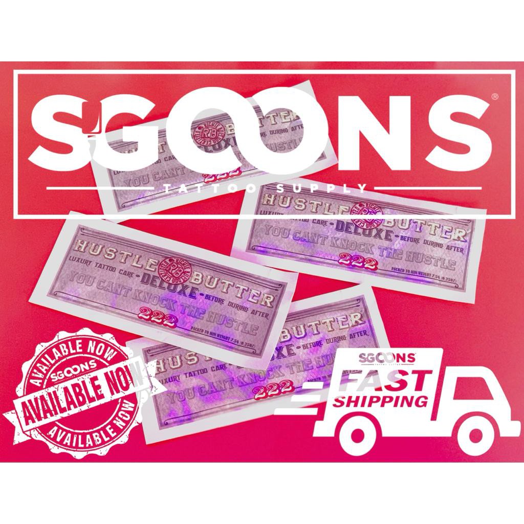 Tattoo Hustle Butter Sachet (Tattoo Aftercare) SGOONS TATTOO SUPPLY Shopee Philippines