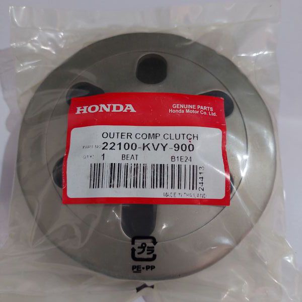 Honda Beat Carb CLUTCH OUTER COMP / CLUTCH BELL 22100KVY900 Genuine