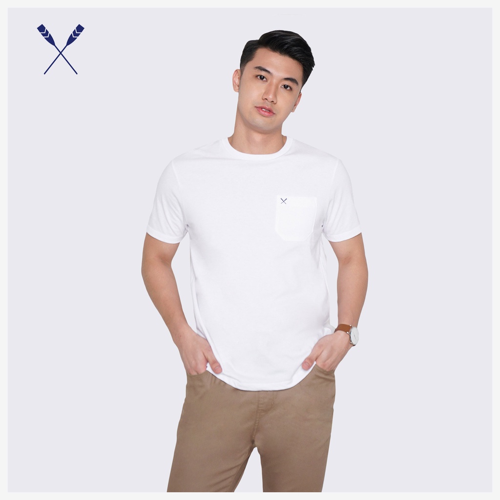 Regatta Relaxed Fit T-Shirt With Pocket For Men (White) | Shopee ...