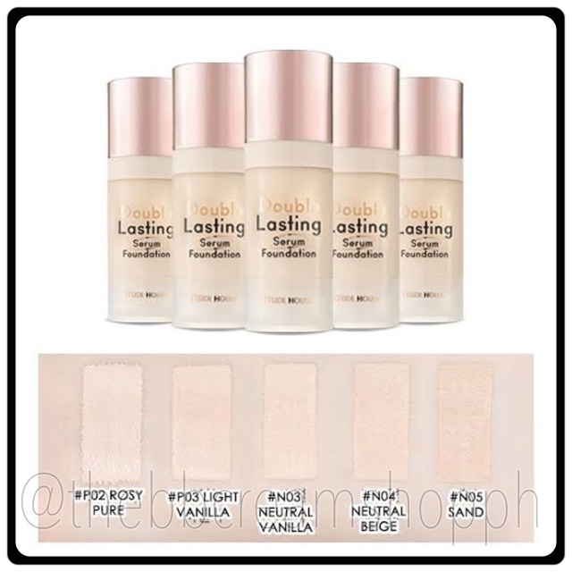 ETUDE HOUSE Double Lasting Serum Foundation Mini 8g