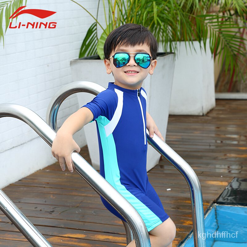 Li Ning LI NING Children S Swimsuit Baby Large Medium And