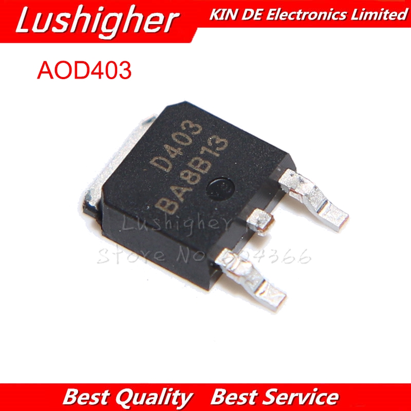 10pcs AOD403 TO-252 D403 TO252 30V 85A P channel MOSFET | Shopee ...