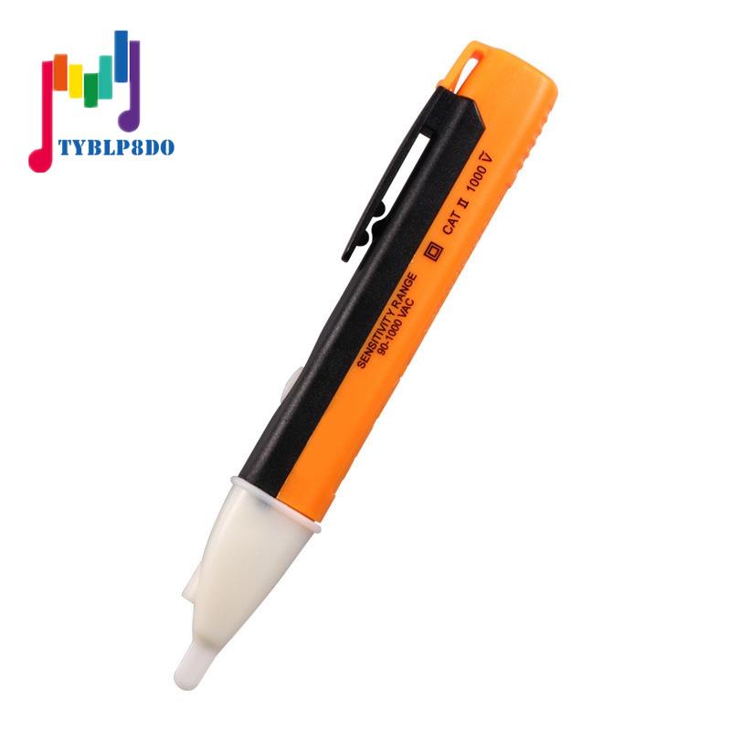 Voltage Tester Pen – 90V-1000V AC Contact Tester With Flashlight, Audible Beep, Auto Shut-Off – Electricians' Pocket Tool