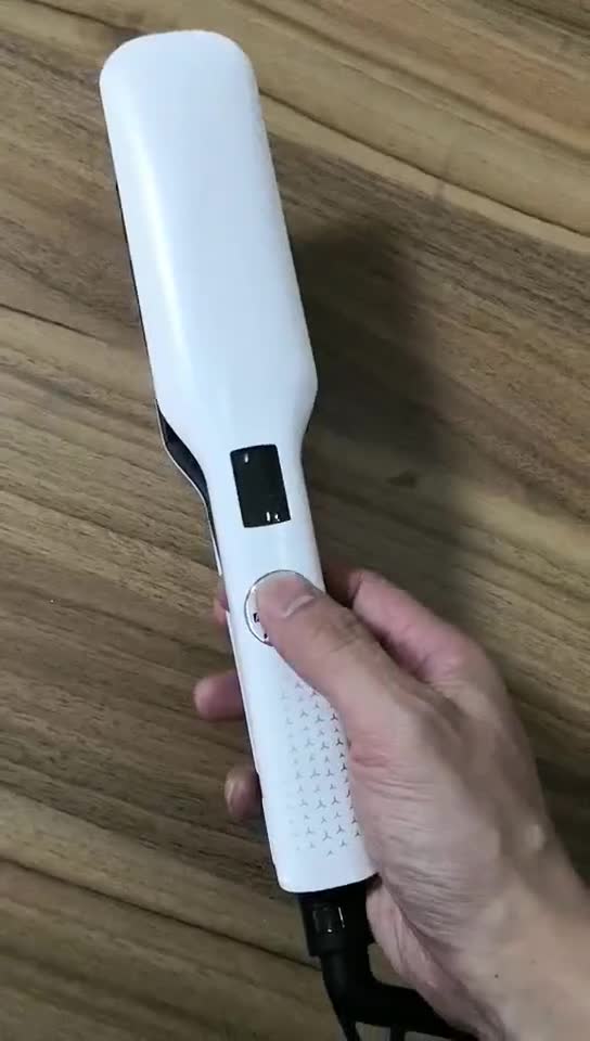 Professional LCD Display Tourmaline Ceramic Hair Straightener ...