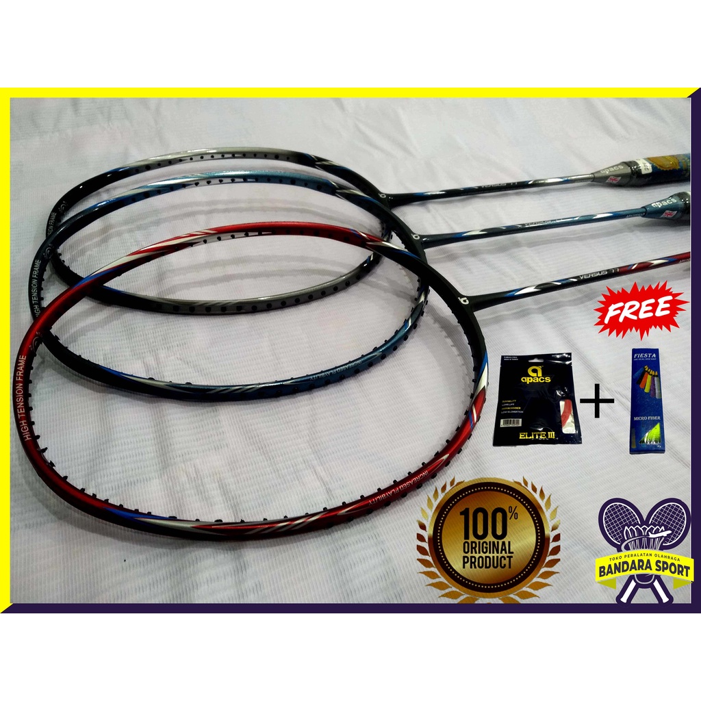 Apacs Versus 77 35lbs Badminton Racket 