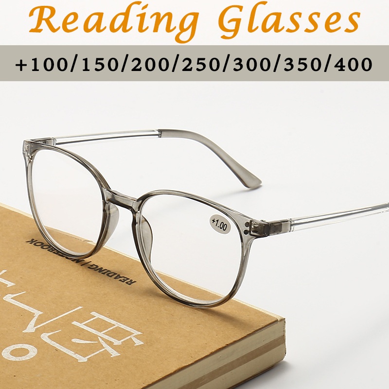 2022 Round Frame Reading Glasses, High Definition Presbyopia Glasses