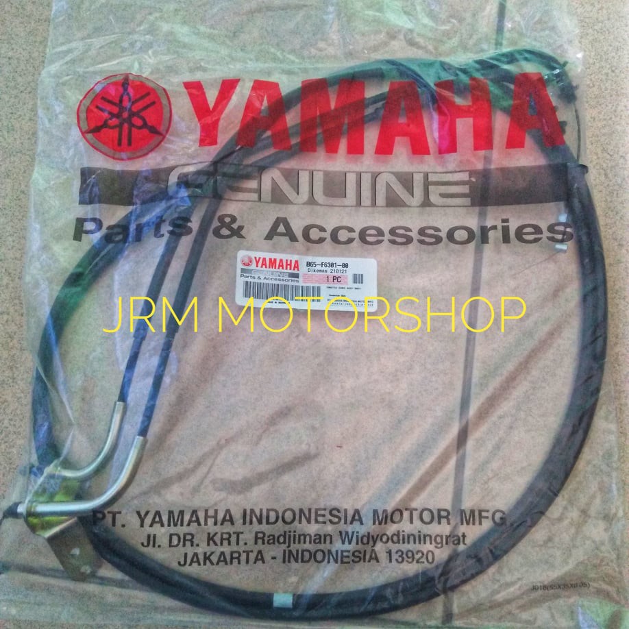 B65-F6301-00 trottle cable for AEROX V1 YAMAHA GENUINE PARTS | Shopee ...