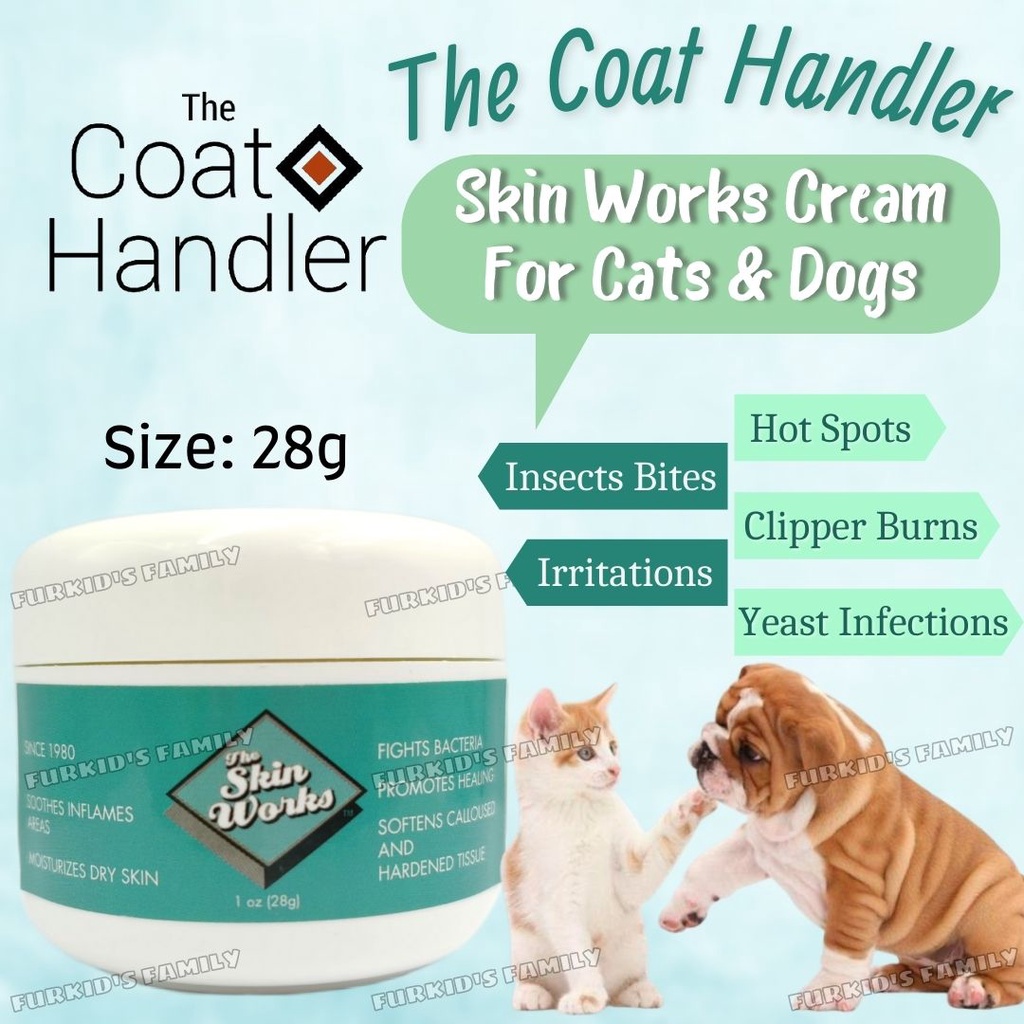 The Coat Handler Skin Works Cream For Dogs & Cats 1oz (28g) Shopee