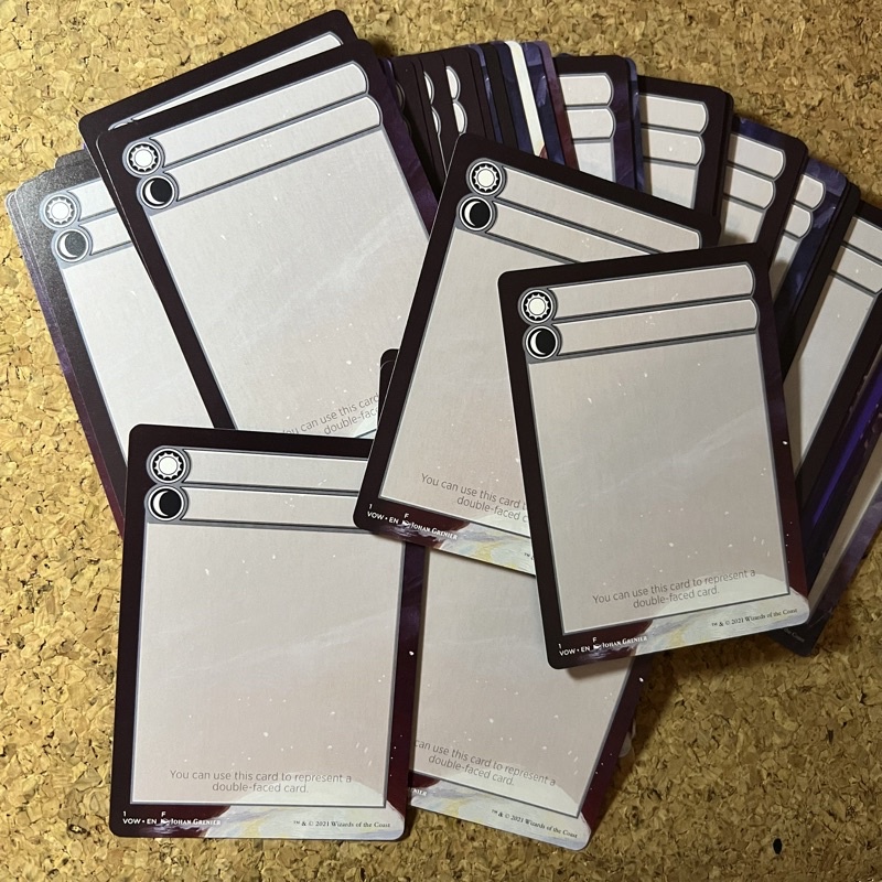 mtg double faced card token Build your own Double-Sided Stainless Steel DDR#594 - How do Double-Faced