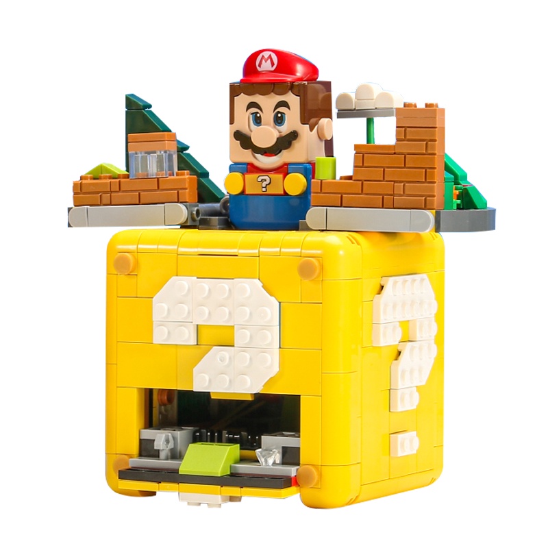 Mini version question mark box mario 64 question mark box Block ...