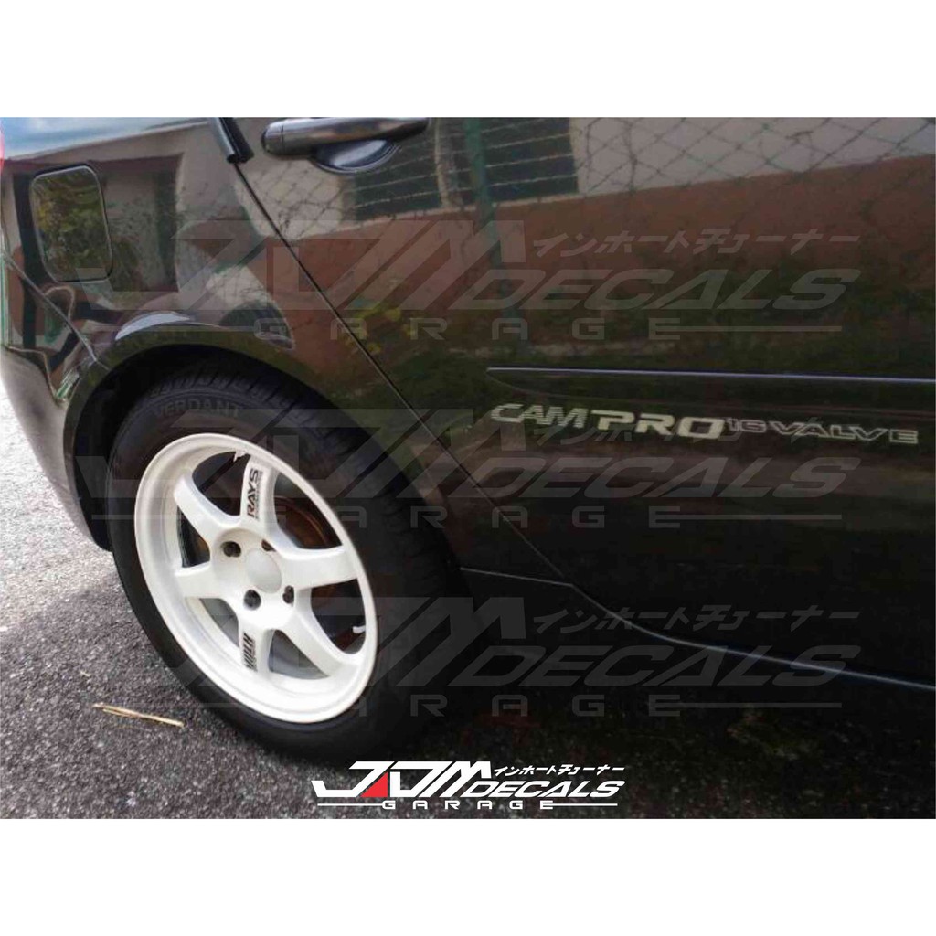 [2 pcs] Proton CAMPRO Door Side Vinyl Sticker | Shopee Philippines