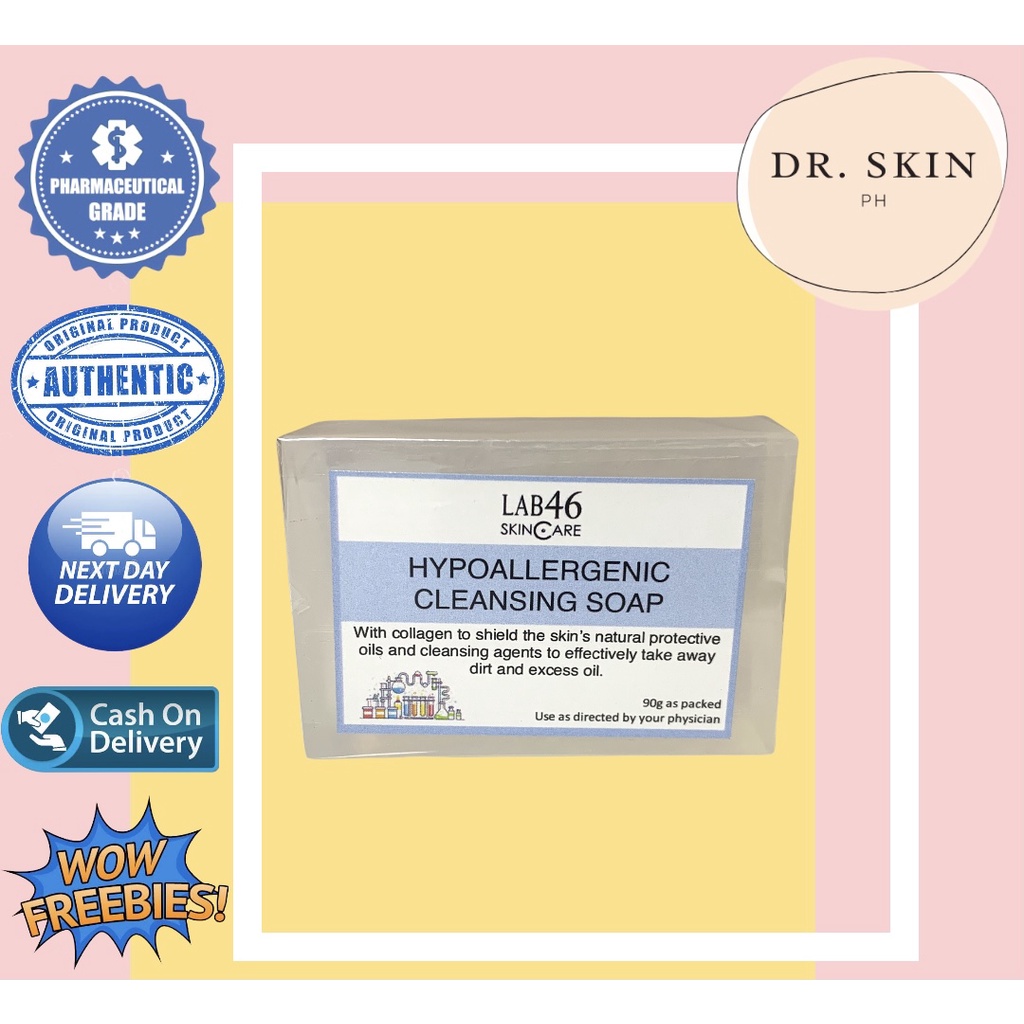 Lab46 Lab 46 Hypoallergenic Cleansing Soap 90 g Shopee Philippines