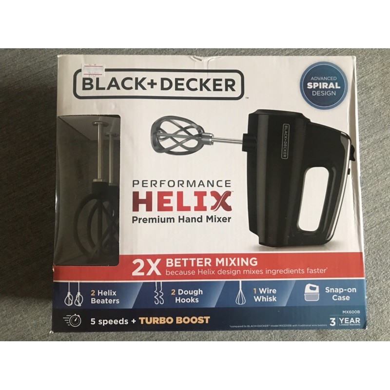BLACK+DECKER HAND MIXER 110V 250W Shopee Philippines