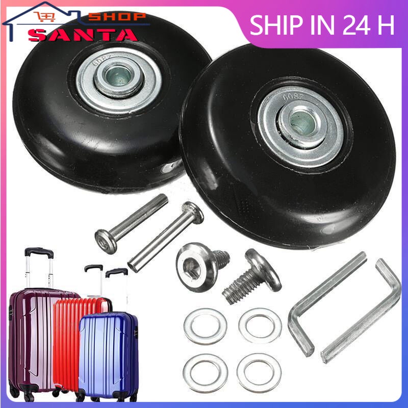 4050MM Suitcase Luggage Wheels Replacement 4Pcs Rubber Wheels Repair