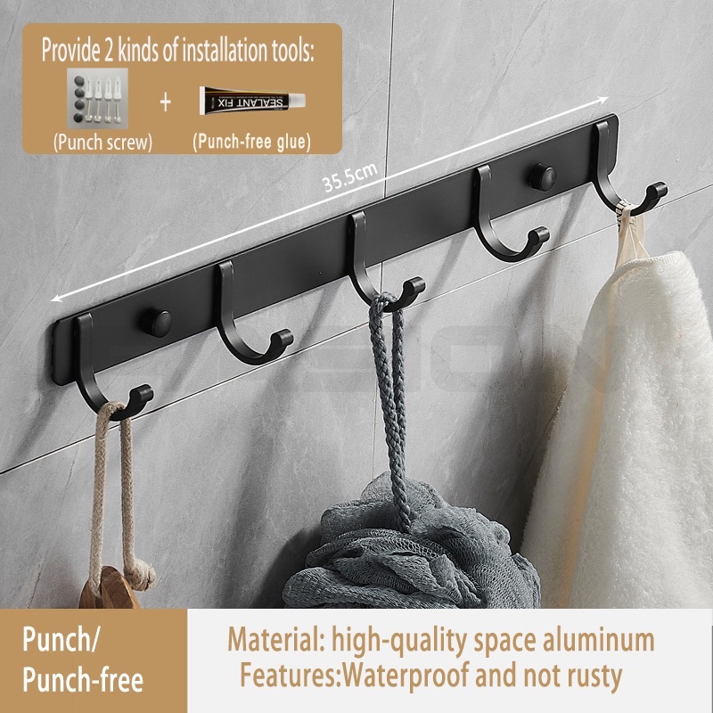 Drill-Free Hanging Hook For Wall Strong Self Adhesive Hanger Hook ...