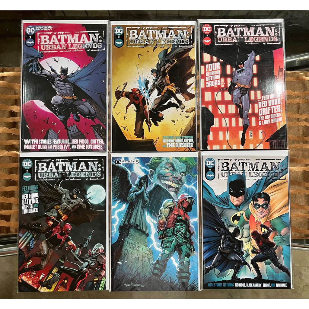 Batman Urban Legends 1st Story Arc - Complete Set of 6 Issues | Shopee ...