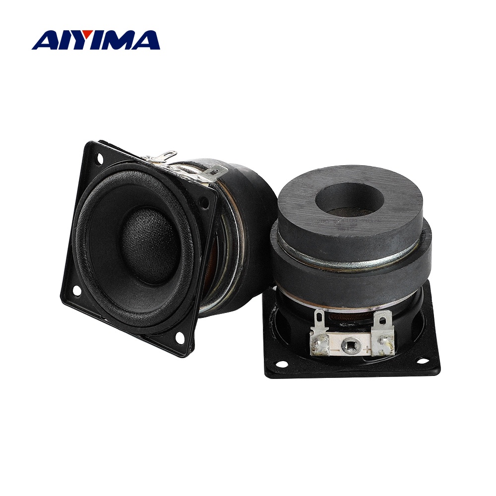 brand new AIYIMA 2Pcs 2 Inch Full Range Speaker Mid Tweeter Sound ...