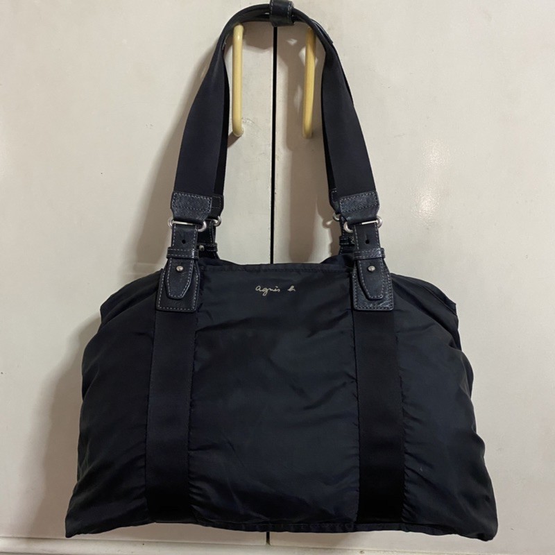 Agnes b discount voyage nylon bag