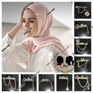 6pcs/lot Hijab Pins Muslim Broches Crystal Hijab Brooches for Women Crystal  Ball Scarf Pin