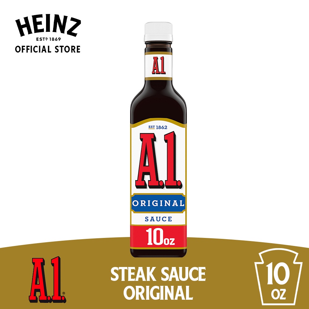 Heinz A1 Steak Sauce Bottle 10OZ Shopee Philippines