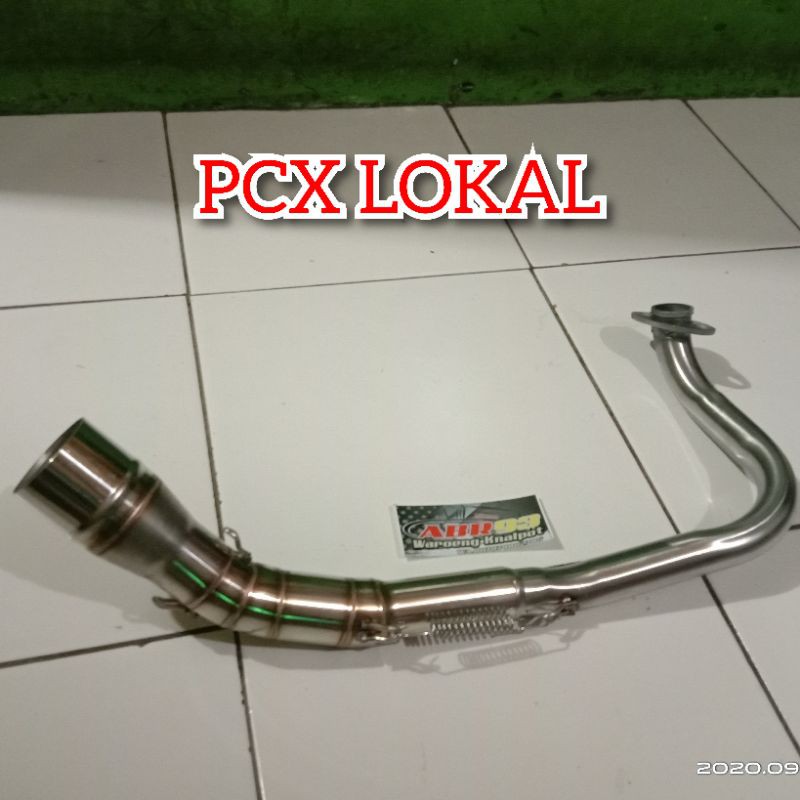 LOKAL Local PCX racing exhaust header neck, local PCX header, 150cc ...