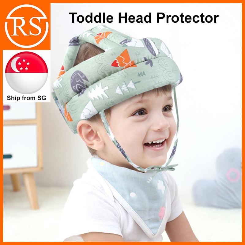 Toddler Helmet Baby Head Protection Adjustable Soft Safety Helmet Walk
