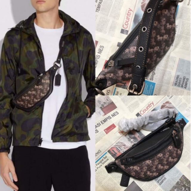 Rivington belt bag discount with coach print