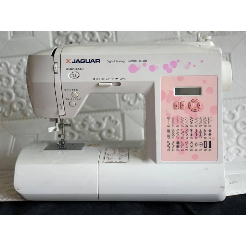 Jaguar sewing machine 30 stitches heavyduty Shopee Philippines