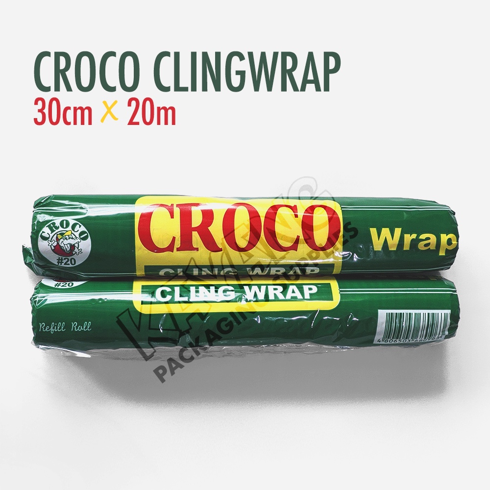 Suki Clingwrap 12in x 30M/ Croco Clingwrap 30cm x 20M | Shopee Philippines