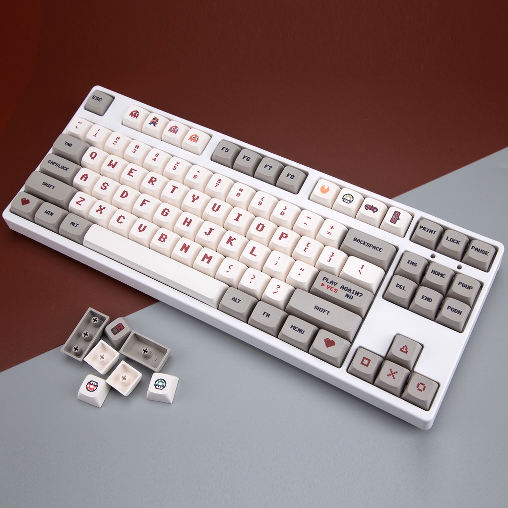 Custom PBT Keycap, XDA Profile Dye-Sub 146 Keys Set for GK61 RK61 Anne ...