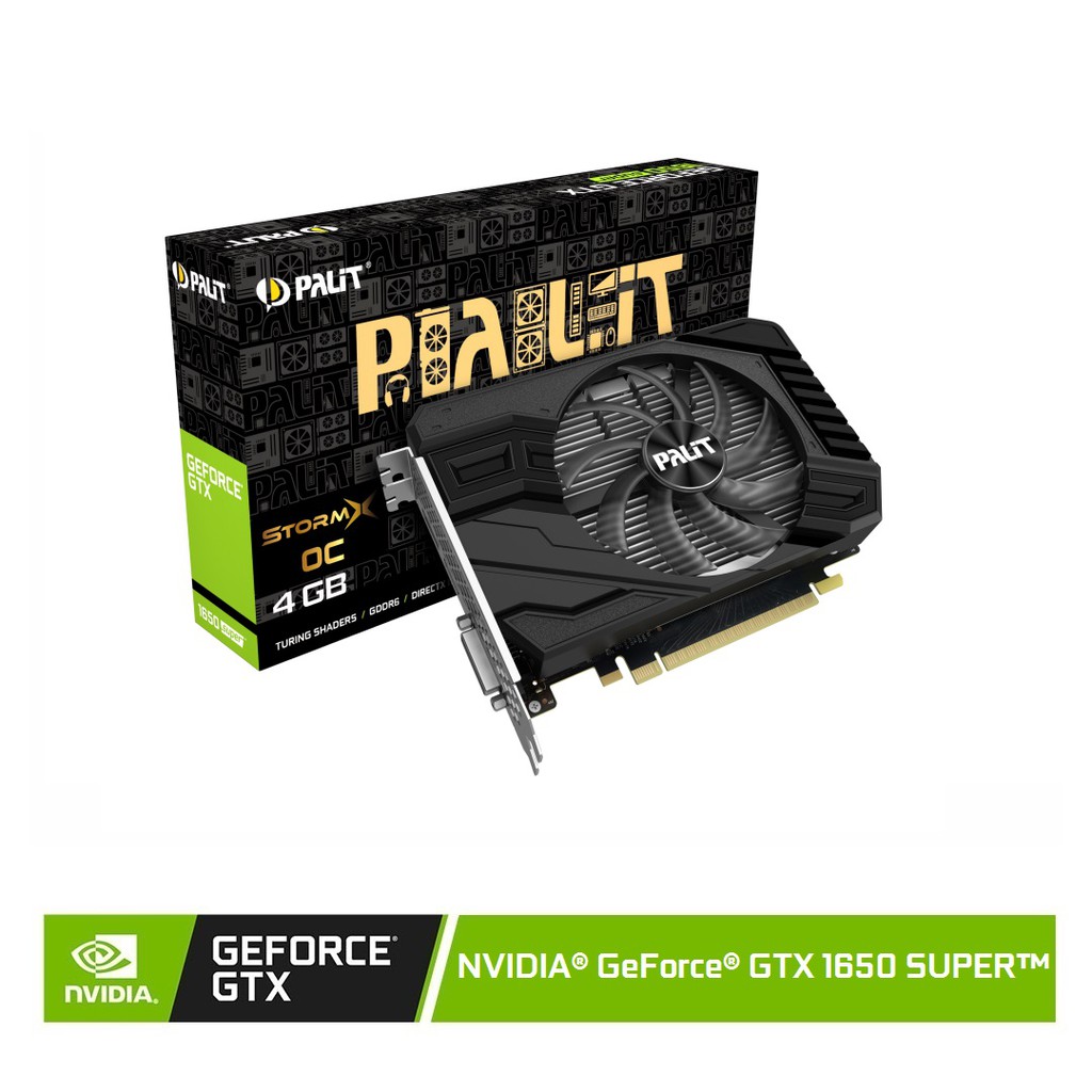 Palit GeForce® GTX 1650 SUPER™ StormX OC Edition 4GB Graphic Card