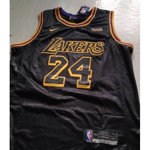 Nike Mens LA Lakers Kobe Bryant Jersey - 50 (XL) Wish #24 Mamba MDE