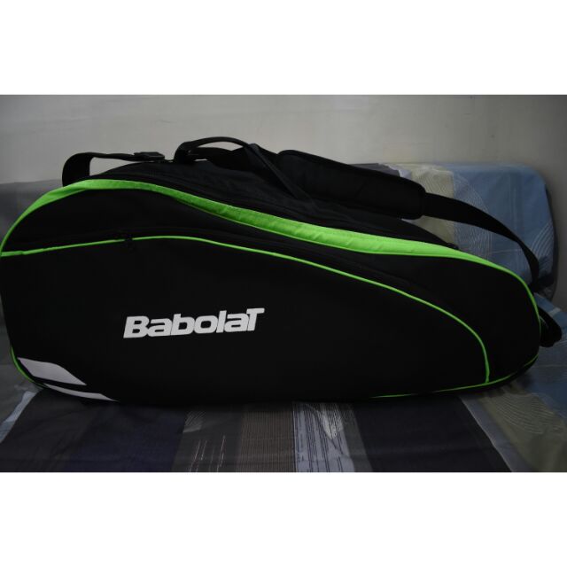 Babolat Tournament Tennis Bag Neon Green Black convertible to Back Pack