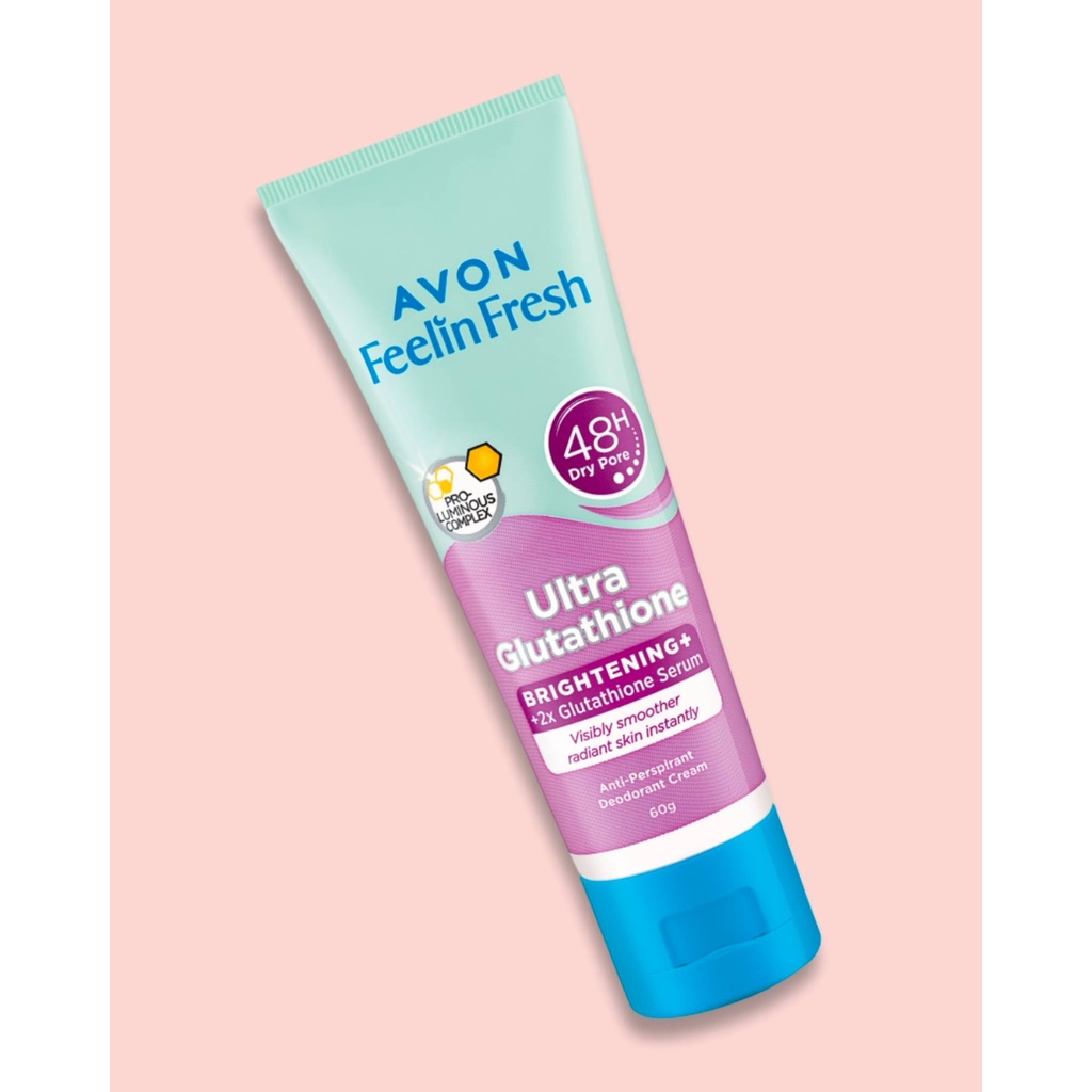 avon feelin fresh ultra glutathione Avon Feelin Fresh Quelch ULTRA GLUTAThIONe Deodorant Cream 55g