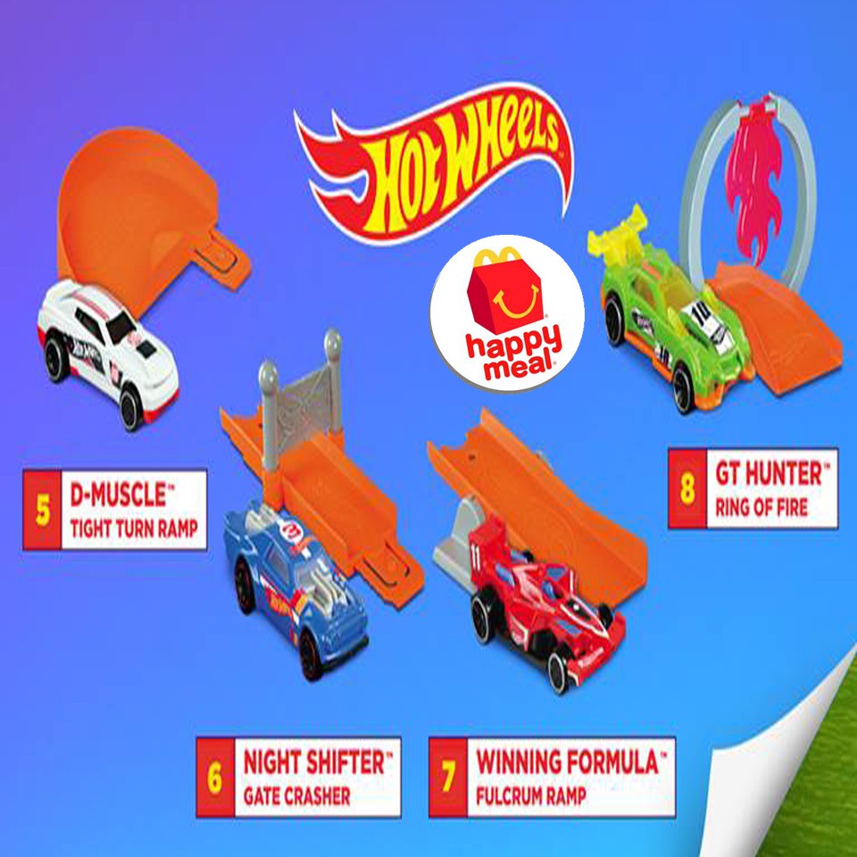 Happy meal hot wheels hot sale 2019