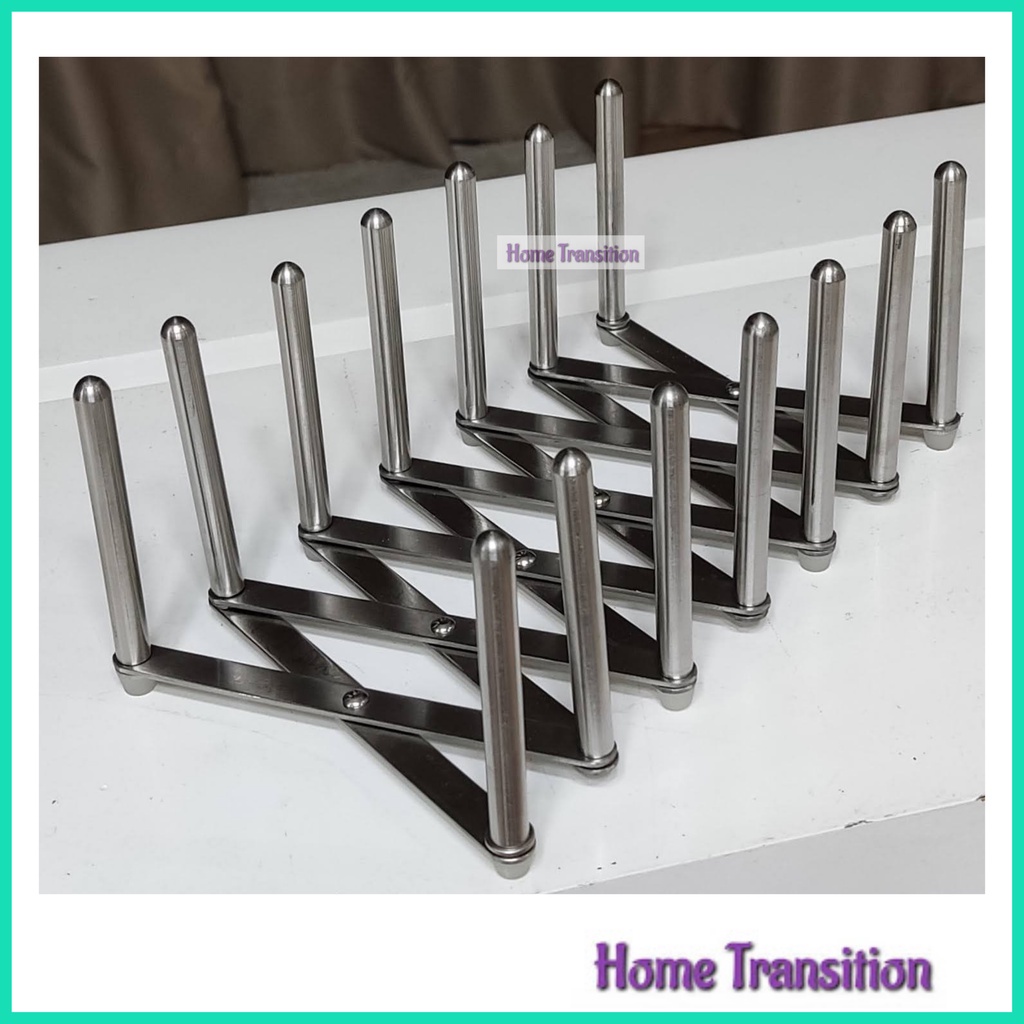 Home Transition Ikea VARIERA Pot lid organizer stainless steel Shopee