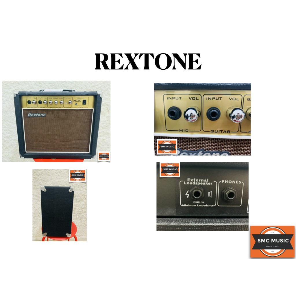 Rextone acoustic guitar amplifier AC30 Shopee Philippines