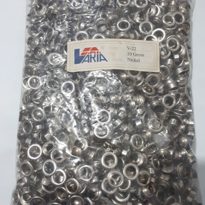 MATA Eyelet V22 Nickel/Silver Eyelet Eyelet Eyelet ring/V24 Eyelet ...