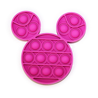 Disney Kawaii Mickey Mouse Fidget Toys Push Pop Bubble Sensory