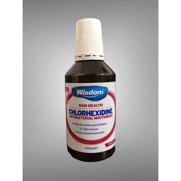 Chlorhexidine Gum health Antibacterial mouthwash 300ml Shopee Philippines